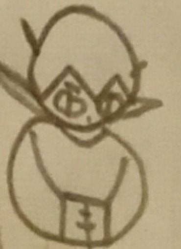 Hand-drawn character design for Exo Dexus.