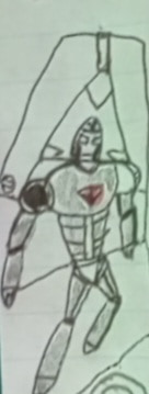 Hand-drawn Medit and biobot designs.